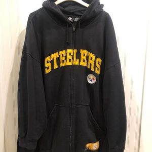 Pittsburgh STEELERS ZIP Up Hoodie 6 XL.